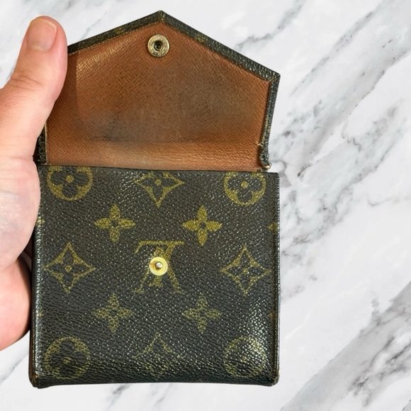 Louis Vuitton Authentic Vintage Monogram Compact Bifold Wallet with Coin Pouch - Picture 3 of 12
